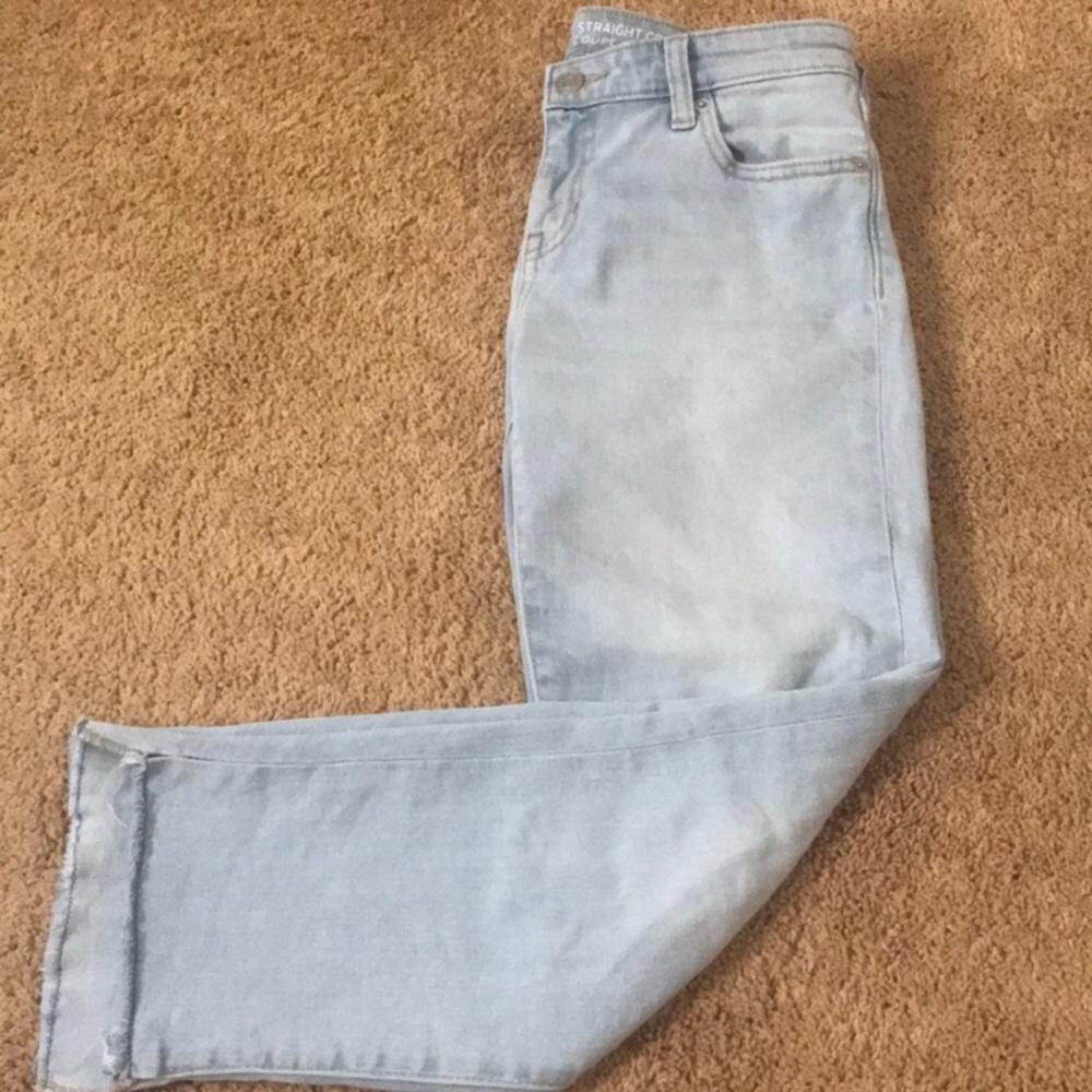 Gap Straight Crop Jeans